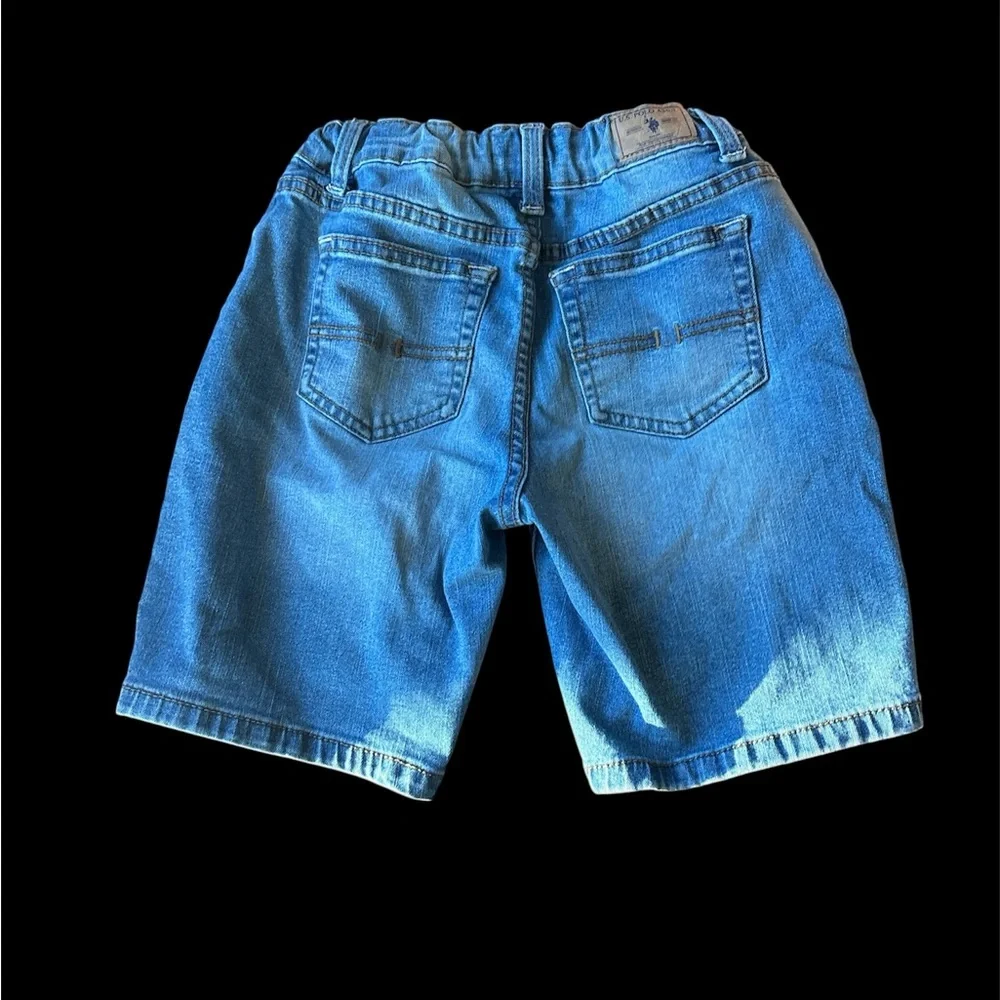 🌞U.S. Polo Assn. Kids Denim Blue Shorts